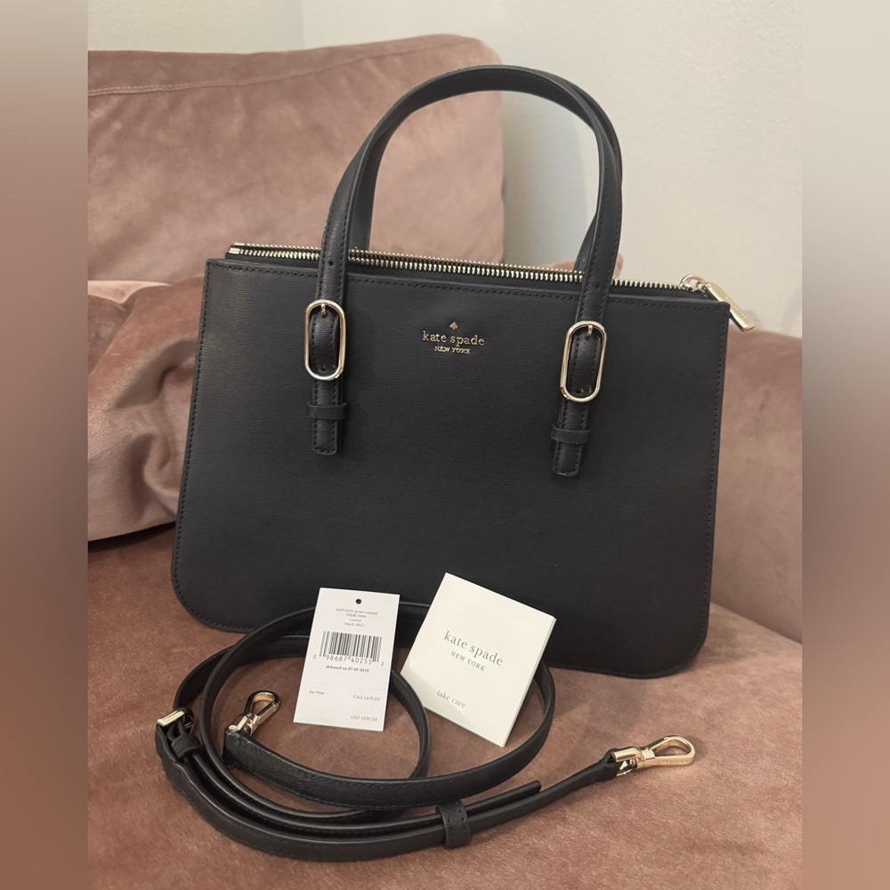 Kate Spade Elegant Black Satchel